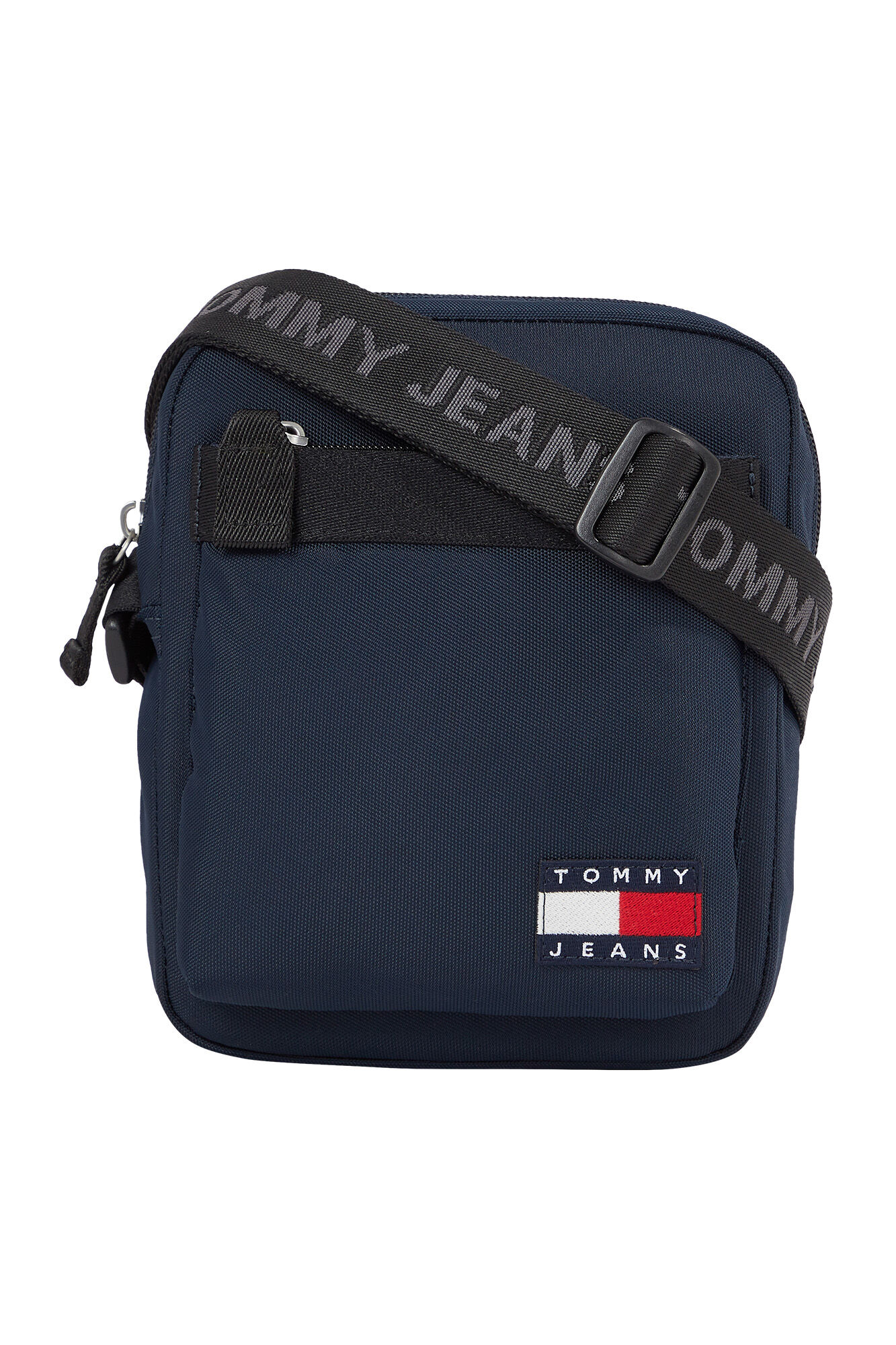 Bolsa de ombro masculina Tommy Jeans com bandeira