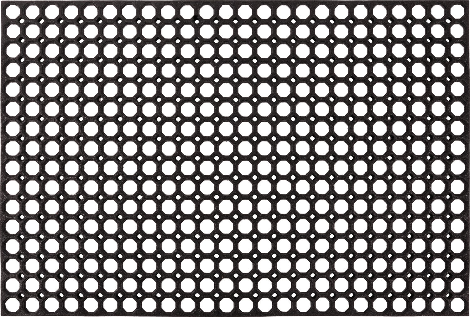 Multy Home buitenmat Honey Comb zwart 120 x 80 cm