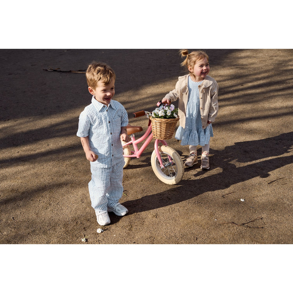 Køb THE NEW Siblings X Luksusbaby Blue Fog Striped Ojo Skjorte