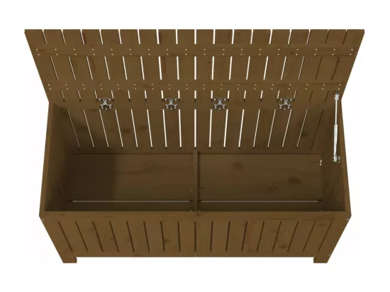 Prolenta Premium - Boîte de rangement de jardin Marron miel 115x49x60 cm Bois pin