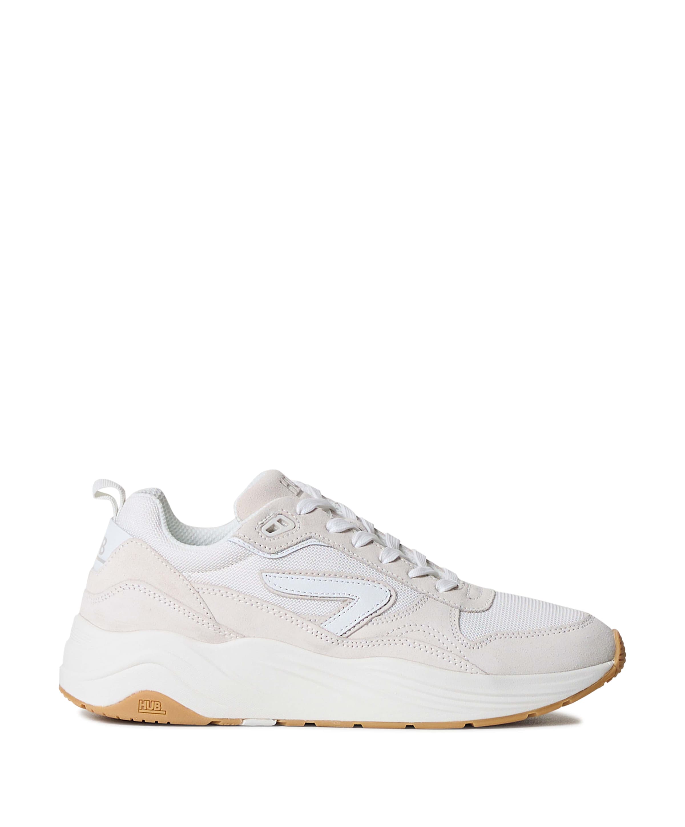 Hub Glide S43 heren sneakers ecru