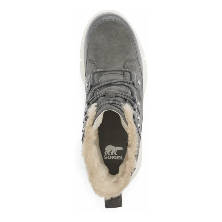 Sorel Bottes Fourrées Explorer - Collection Femme | Gris anthracite