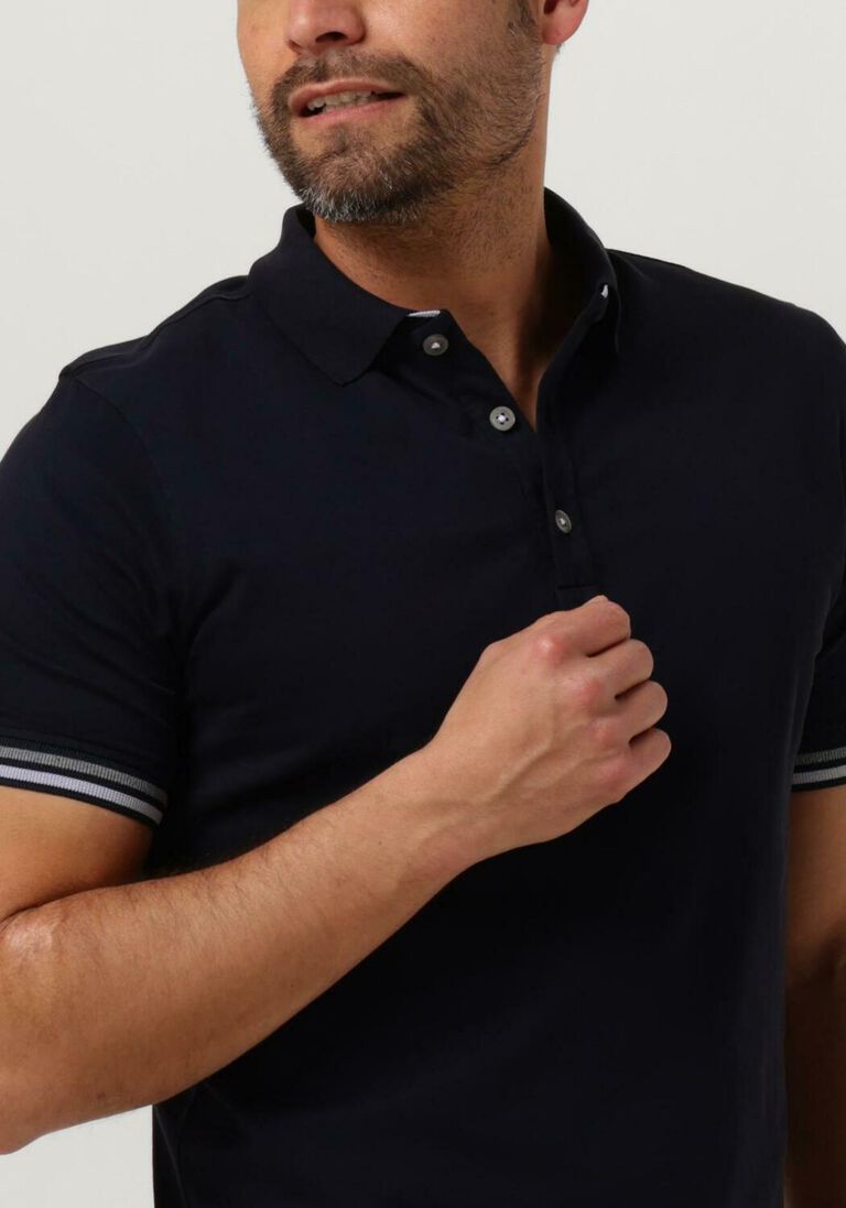 GENTI donkerblauwe genti polo j9033-1212