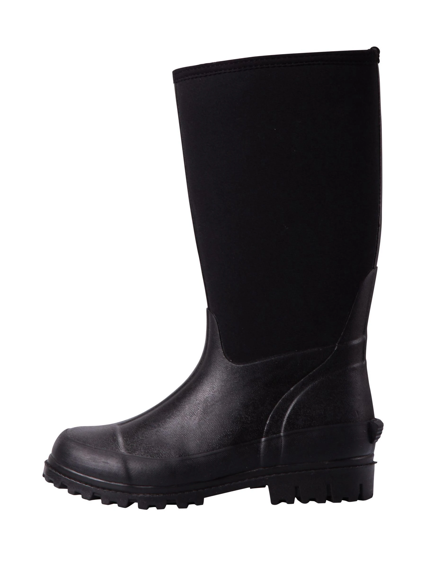 Zwart - Mountain Warehouse hoge waterbestendige Mucker laarzen met neopreen voor dames