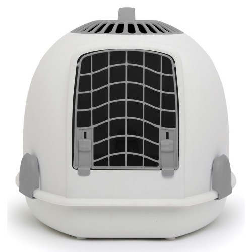 Transportadora para Gatos Igloo 2 em 1 - Cinza Tundra