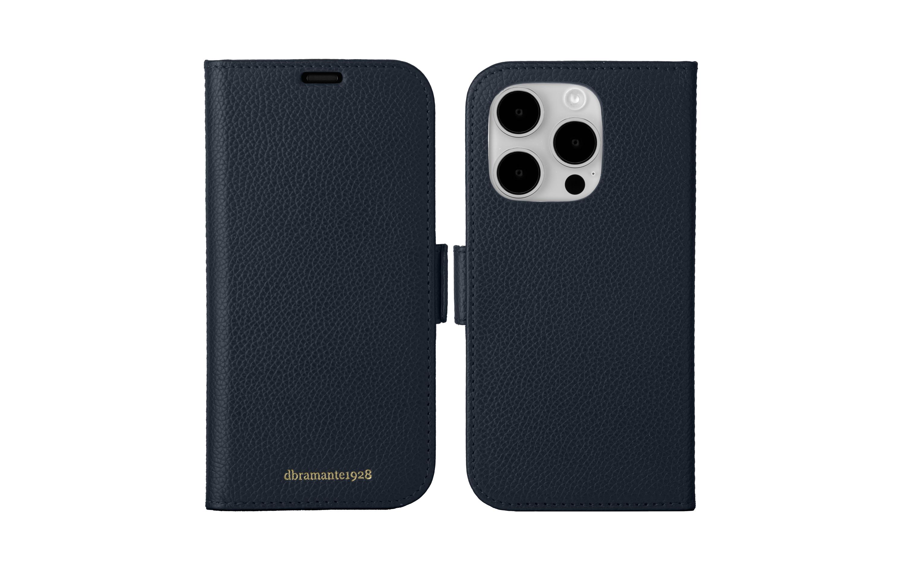 Book Cover New York iPhone 15 Pro Pacific BlueSchutzhülle für das Apple iPhone 15 Pro