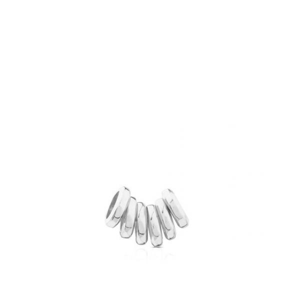 Tous Pack de 6 Argolas Hold em Prata de Primeira Lei p/ Pingente - MP_0086322_711906510