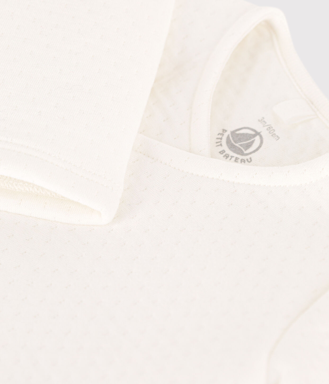 Brassière en tubique matelassé en coton bébé