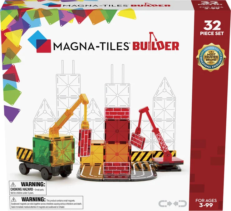 Magna-Tiles Magna-Tiles Builder, 32 pcs