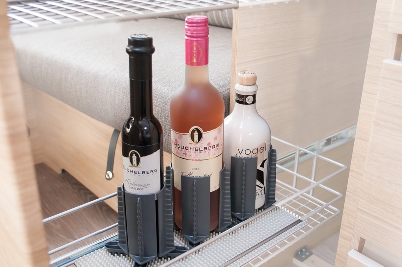 Purvario FLEXXI 100 Flaschen und Glashalter - Anthrazit