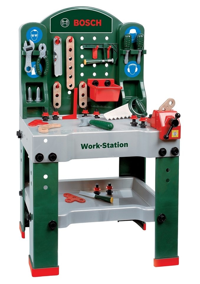 Klein Spielwerkbank »BOSCH-Workstation (43tlg.)« Made in Germany