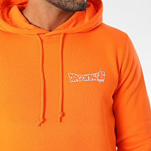 Sweat Capuche Back Goku Orange