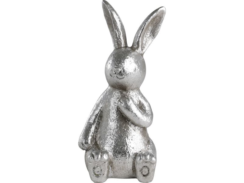 EGLO Hase Chilandy 19 cm, Silber Hasenfigur