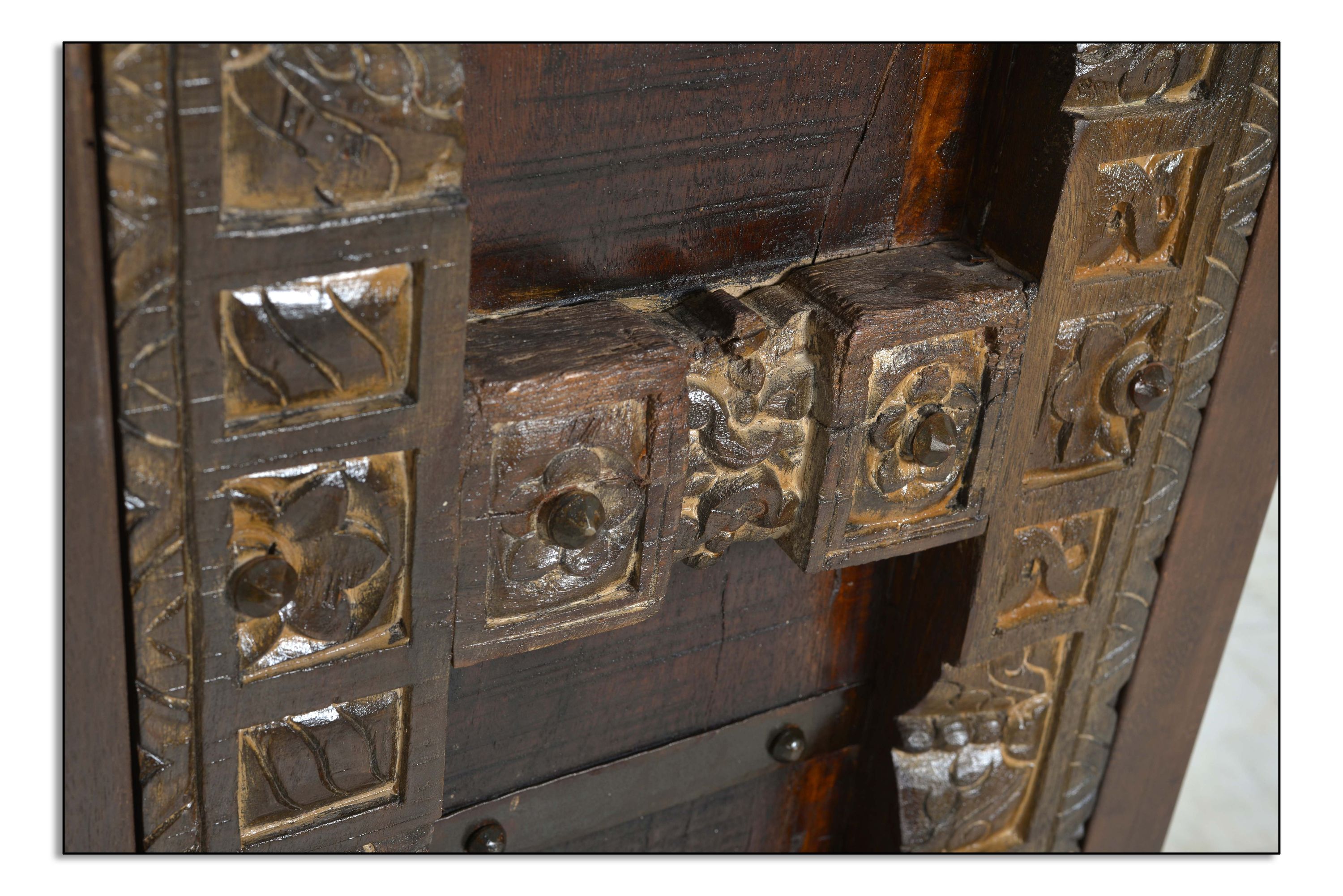 Kommode ALMIRAH Altholz Sideboard Wohnzimmerschrank Mehrzweck Schrank