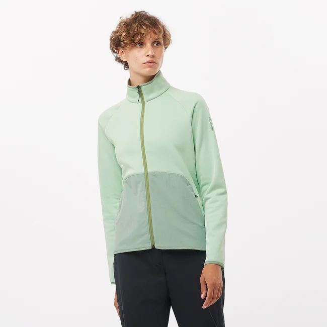 ESSENTIAL WARM  Midlayer-Jacke mit durchgehendem Reißverschluss Damen