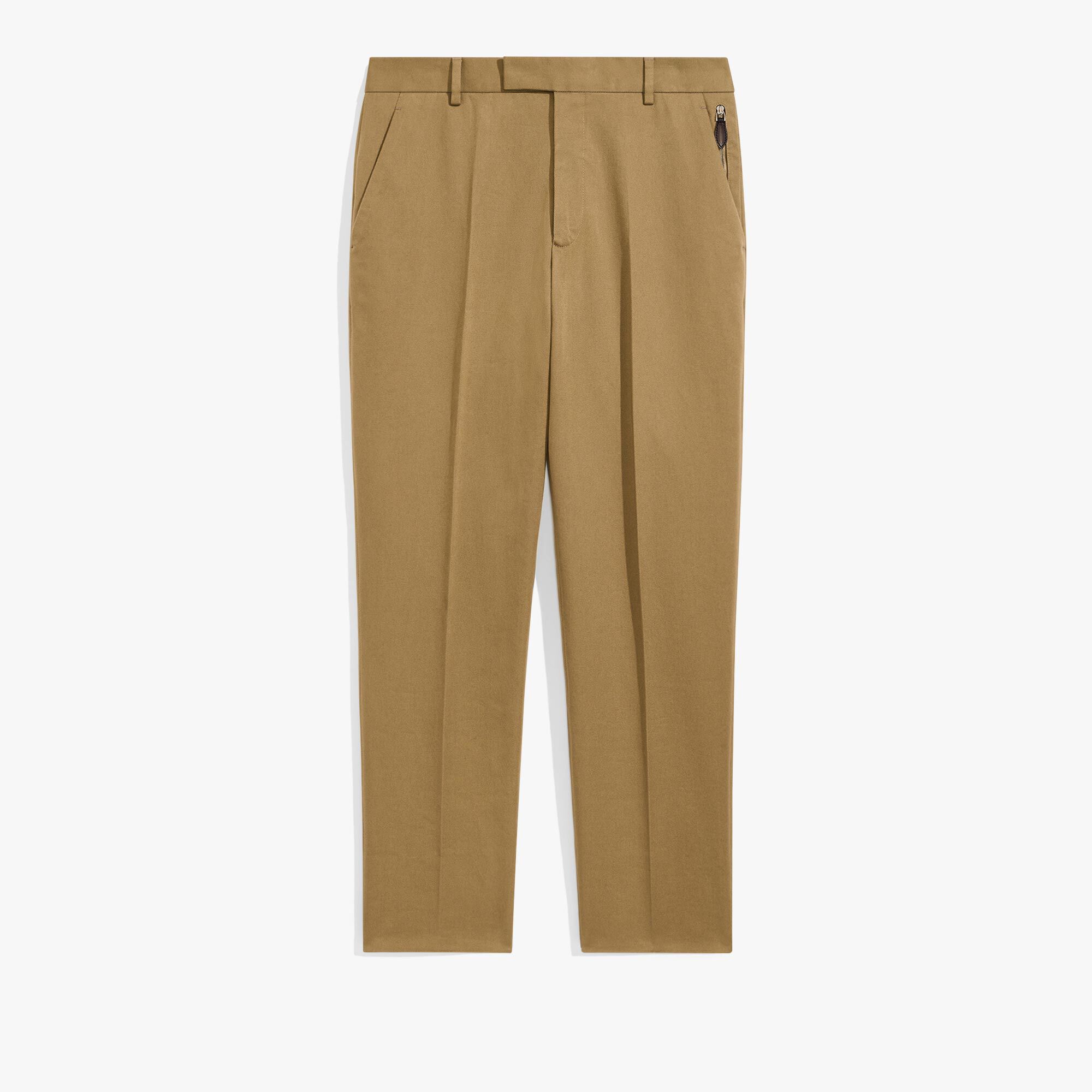 Pantalon Carotte 1 Jour En Coton