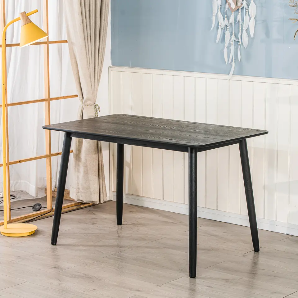 Eettafel voor 4 personen van massief grenenhout L120