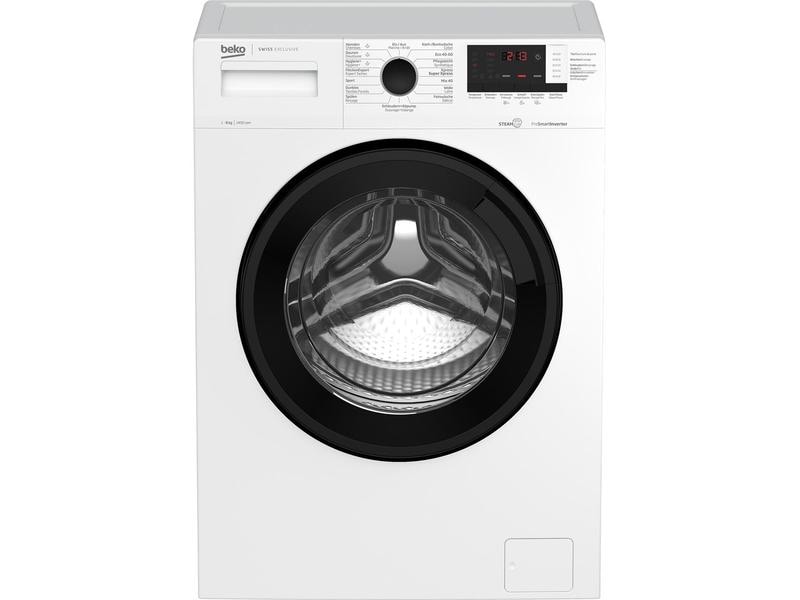 Beko Waschmaschine WM215 Links Frontloader mit 8 kg Ladekapazität