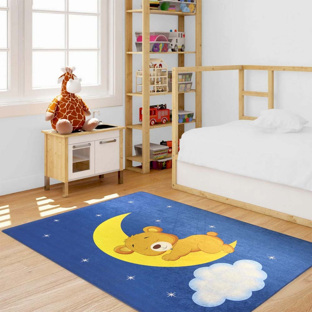 Mani Textile TPS_CLAIR_DE_LUNE00 - Tapis Enfant CLAIR DE LUNE
