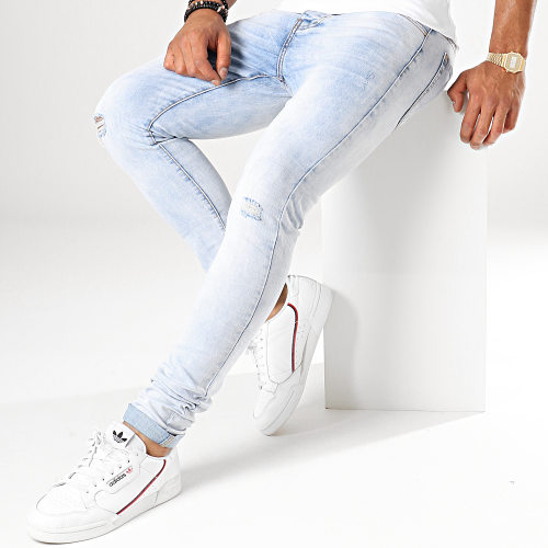 Jean Skinny 72175-5 Denim Bleu Wash