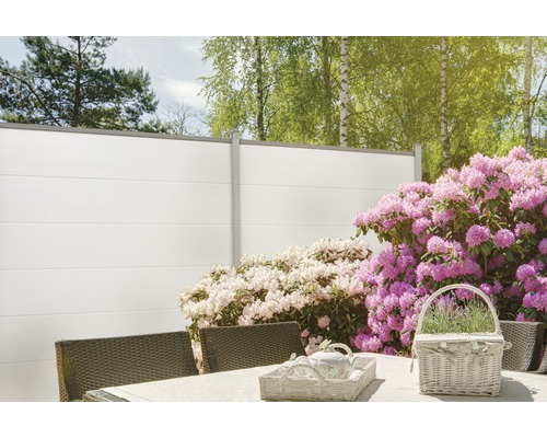 Hoofdelement GroJa BasicLine insteeksysteem zonder palen 180 x 180 cm wit