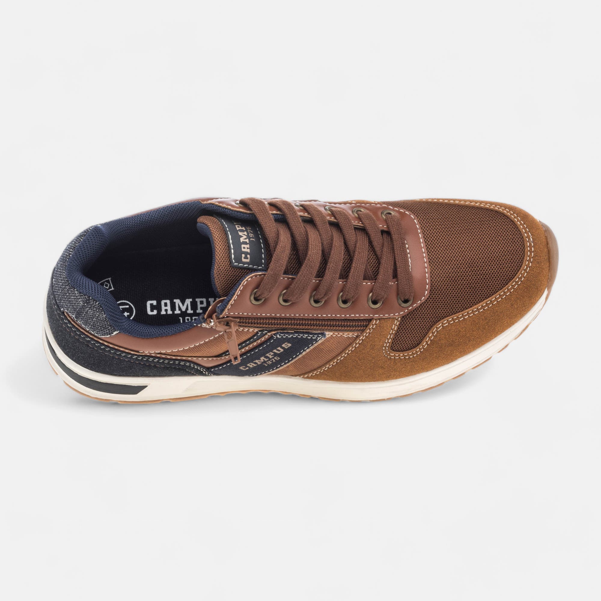 Baskets basses Homme cognac