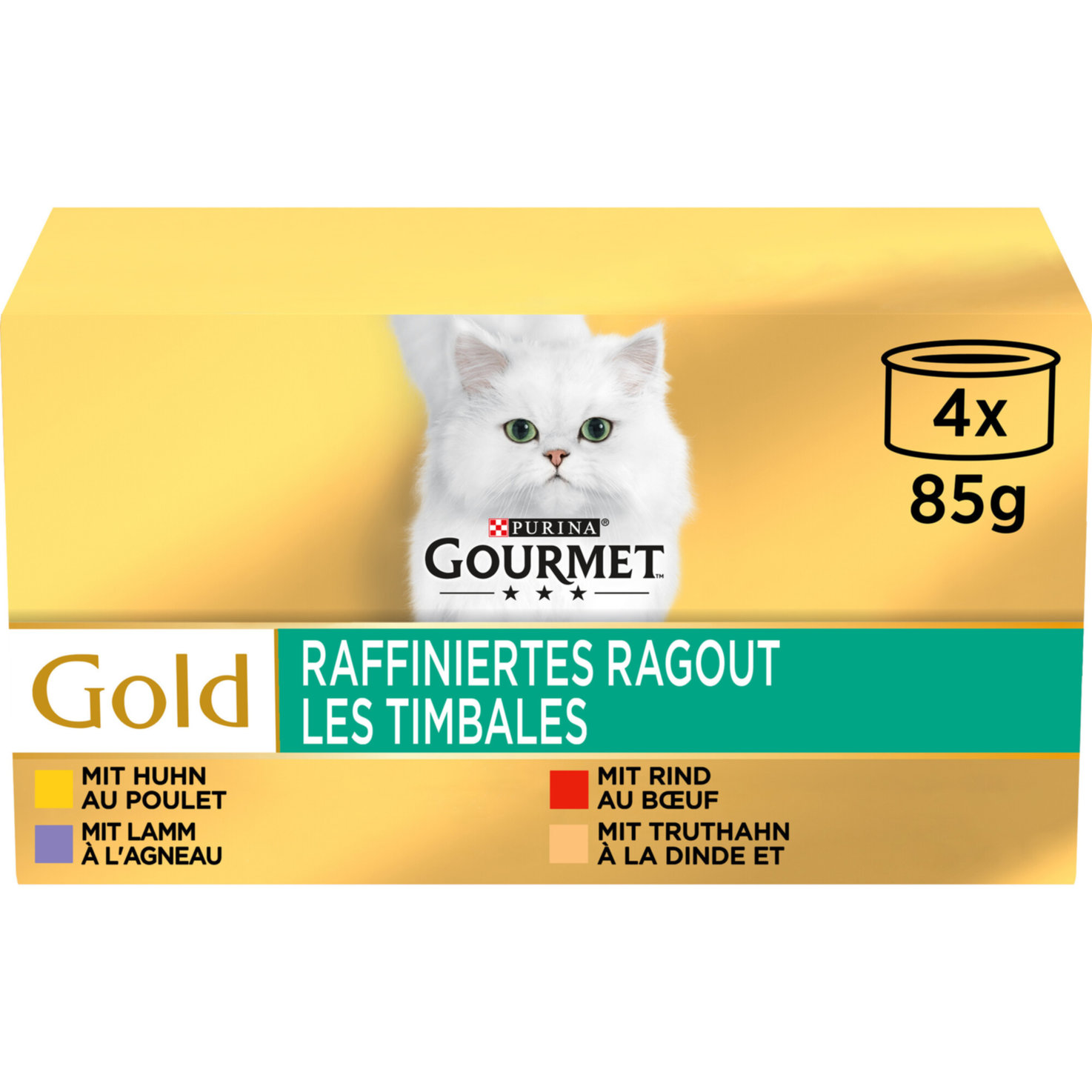 Gourmet Gold Raffiniertes Ragout 4x85g