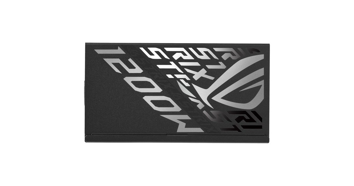 ASUSROG STRIX Platinum modulaire 1200 watt voeding   (Zwart, 1x 12V-2x6, 4x PCIe)