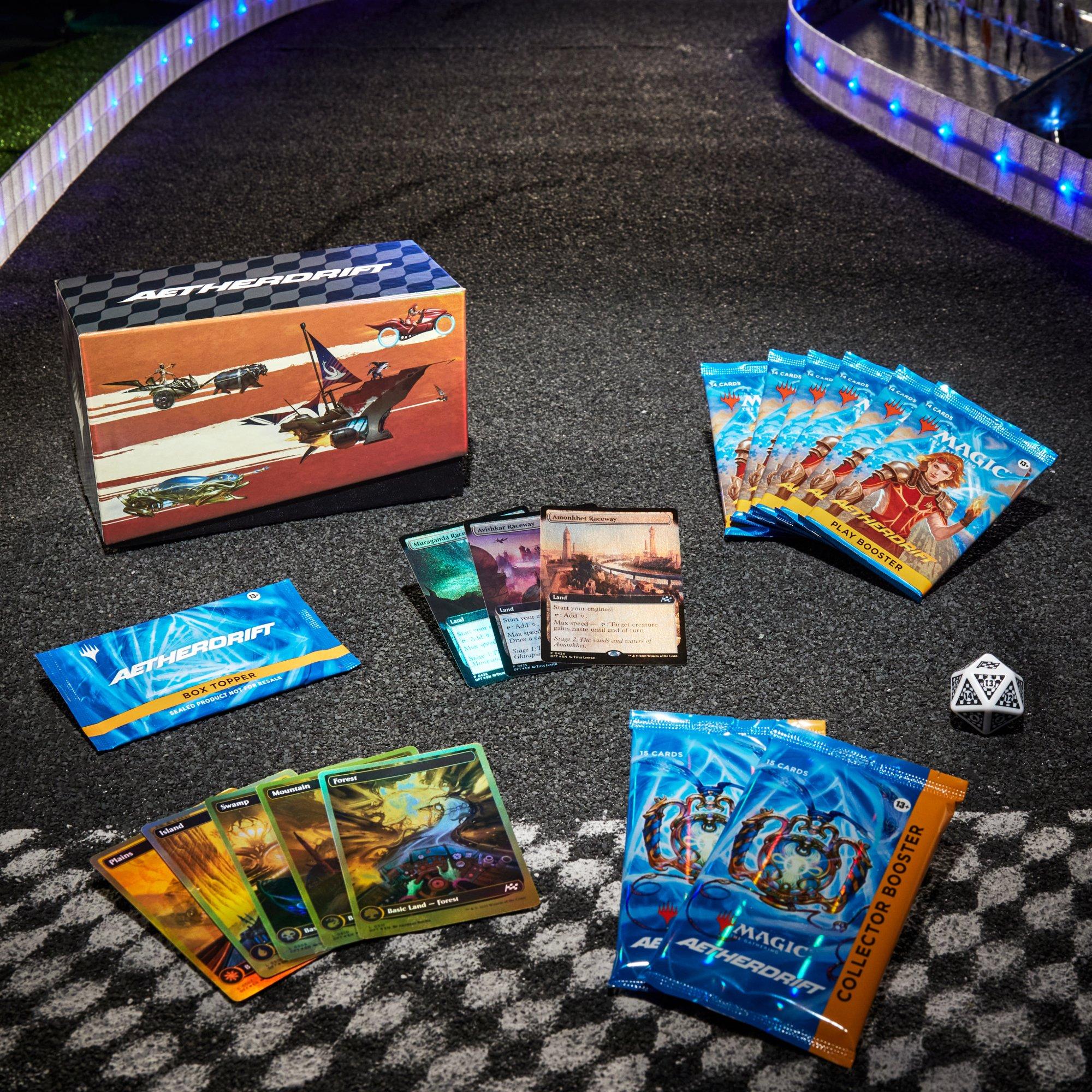 Magic the Gathering GAME Magic: The Gathering Aetherdrift Finish Line Bundle