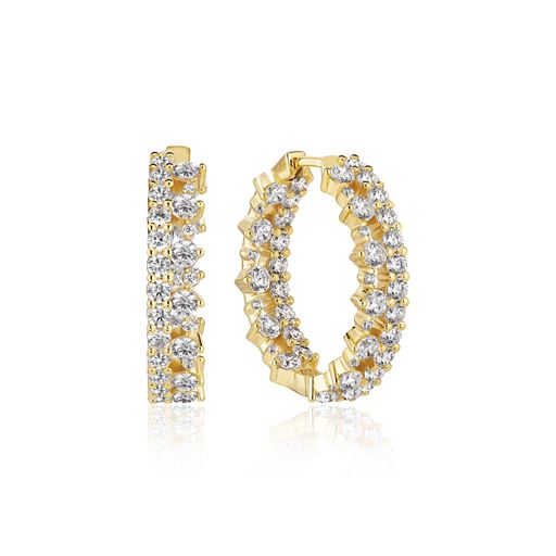 Sif Jakobs Jewellery Livigno Øreringe, Gold Plated