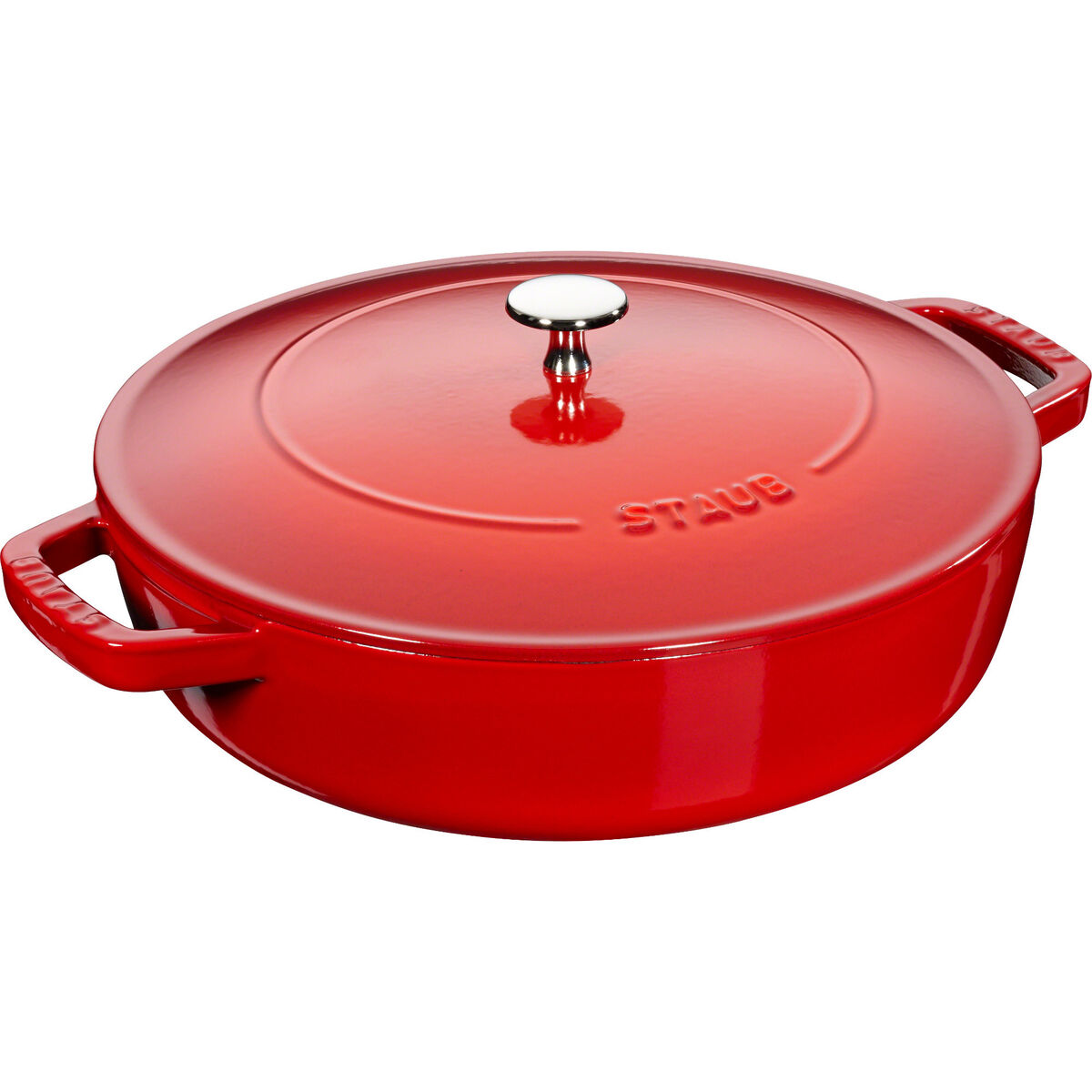 Cocotte Chistera Sautépanne Rød 24 cm 2,4 l