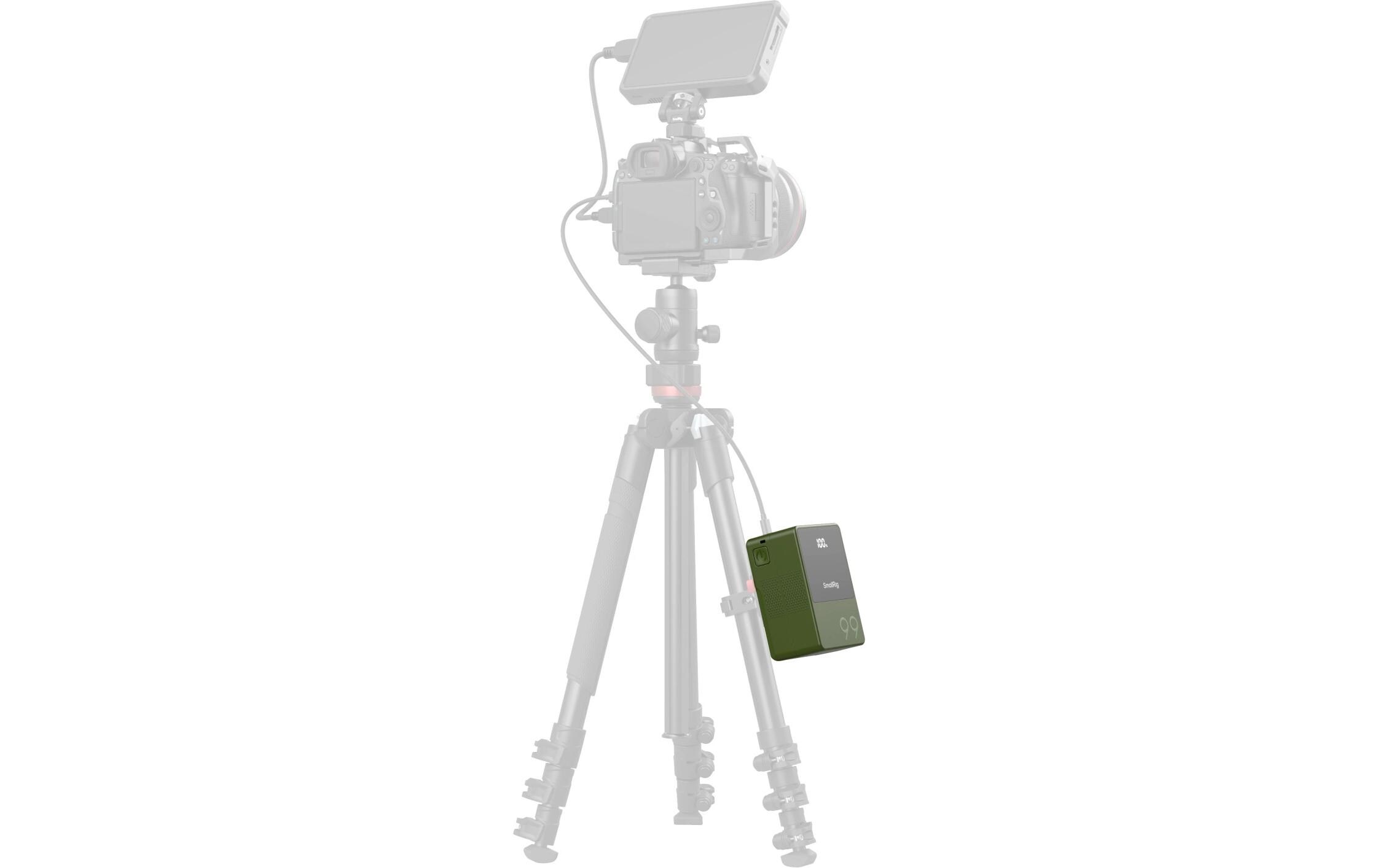 VB99 Mini V-Mount-Batterie Grün<br>Kompakter und leichter V-Mount-Akku