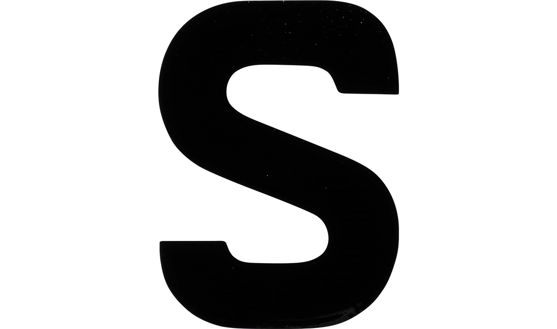 Klistermærke 'S' 3