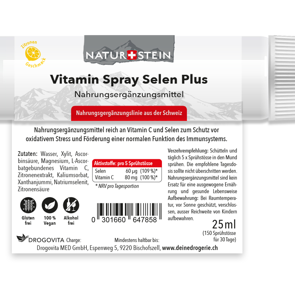 NATURSTEIN Vitamin Selen plus Spray Spr 25 ml