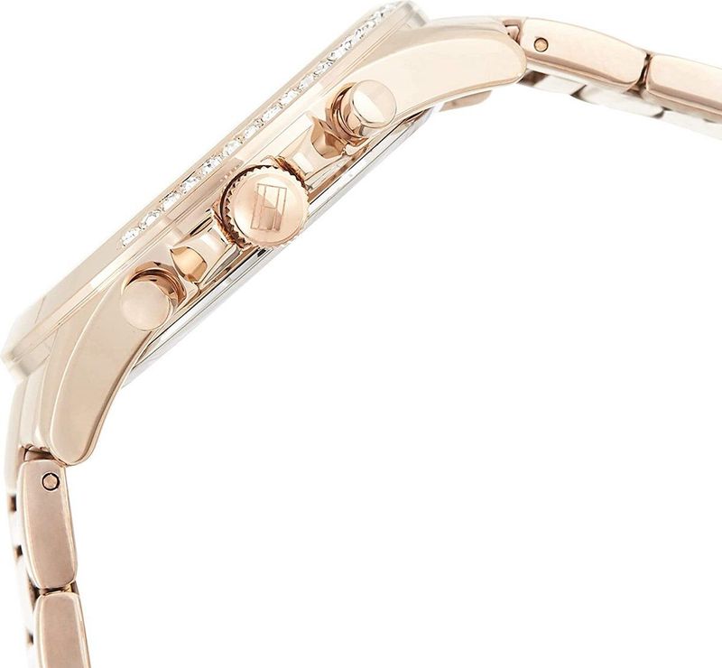 Tommy Hilfiger TH1782386 dames horloge -  38 mm - Rosékleurig