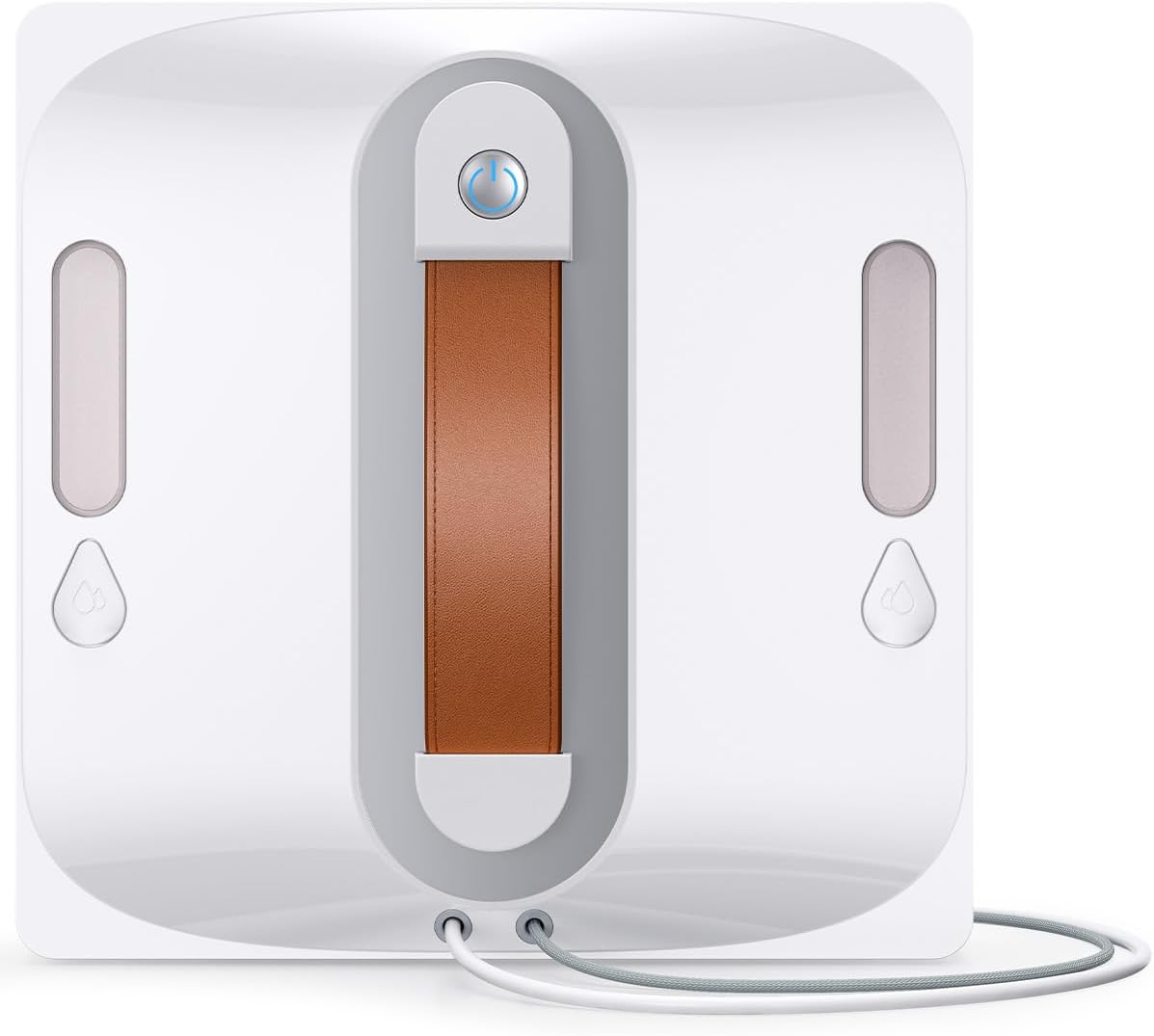 Fensterputzroboter 6500 Pa, Fensterreinigungsroboter mit 2-Fach-Sprühsystem, intelligenter Routenplanung, 80-ml-Wassertank, 8-stufigem Sicherheitssystem und Randerkennung, für Innen- und Außenfenster,