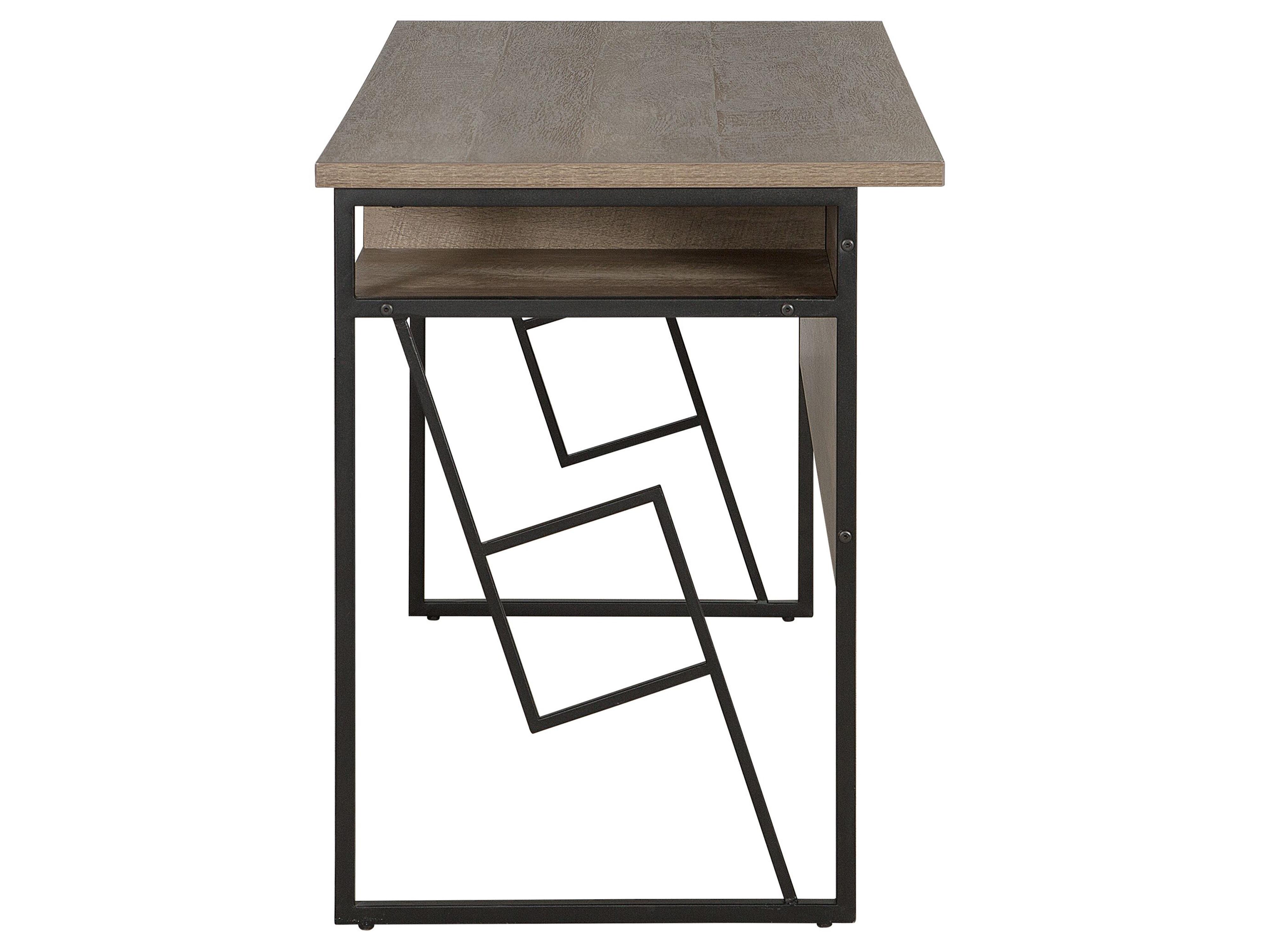 Bureau FORRES Bruin/zwart 120 cm 60 cm