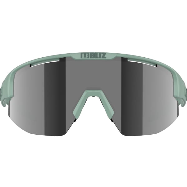 Lunette vélo BLIZ MATRIX MATT GREEN/SMOKE W SILVER MIRROR