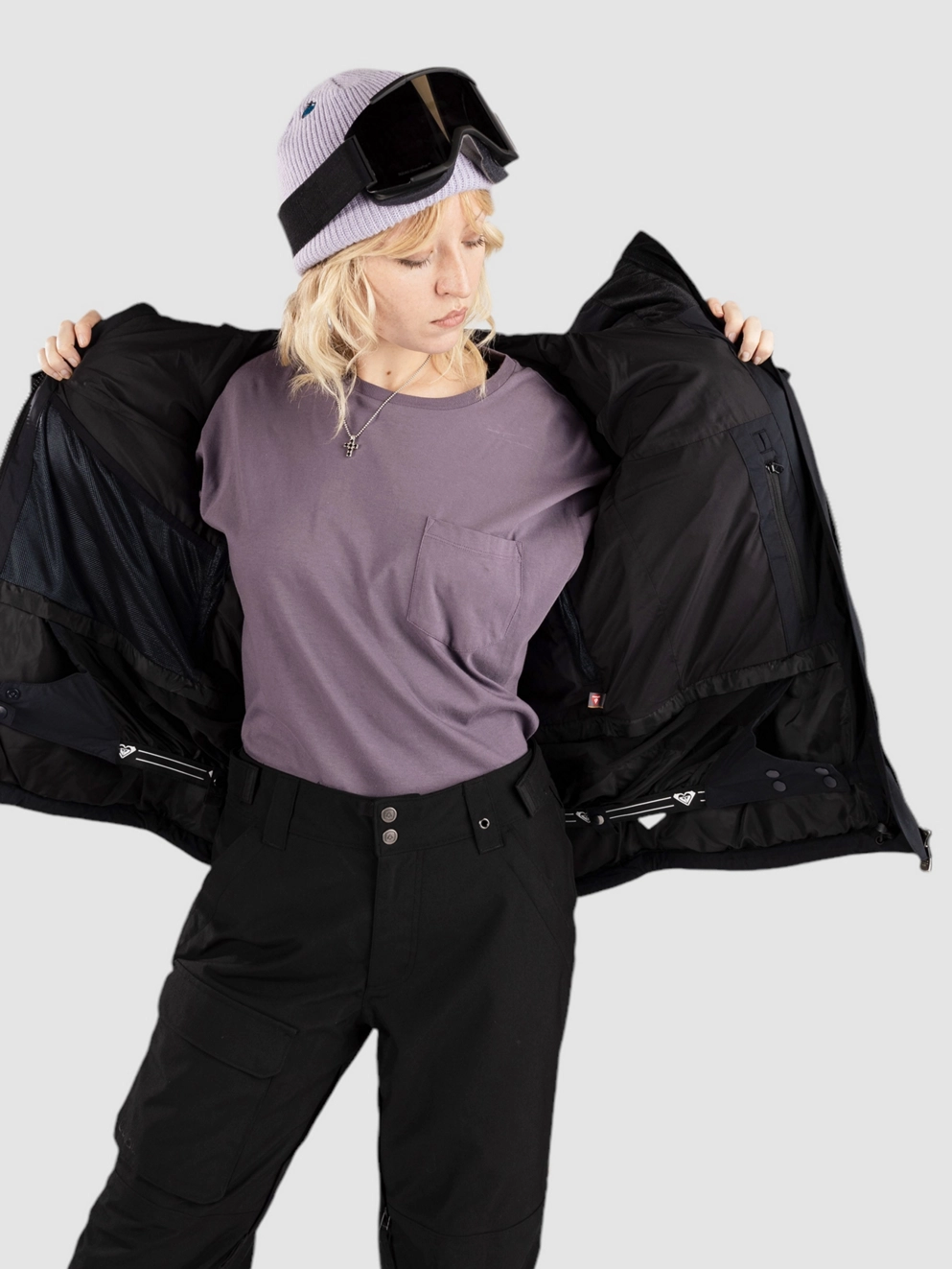 Roxy Alofted Puffer Jacket true black