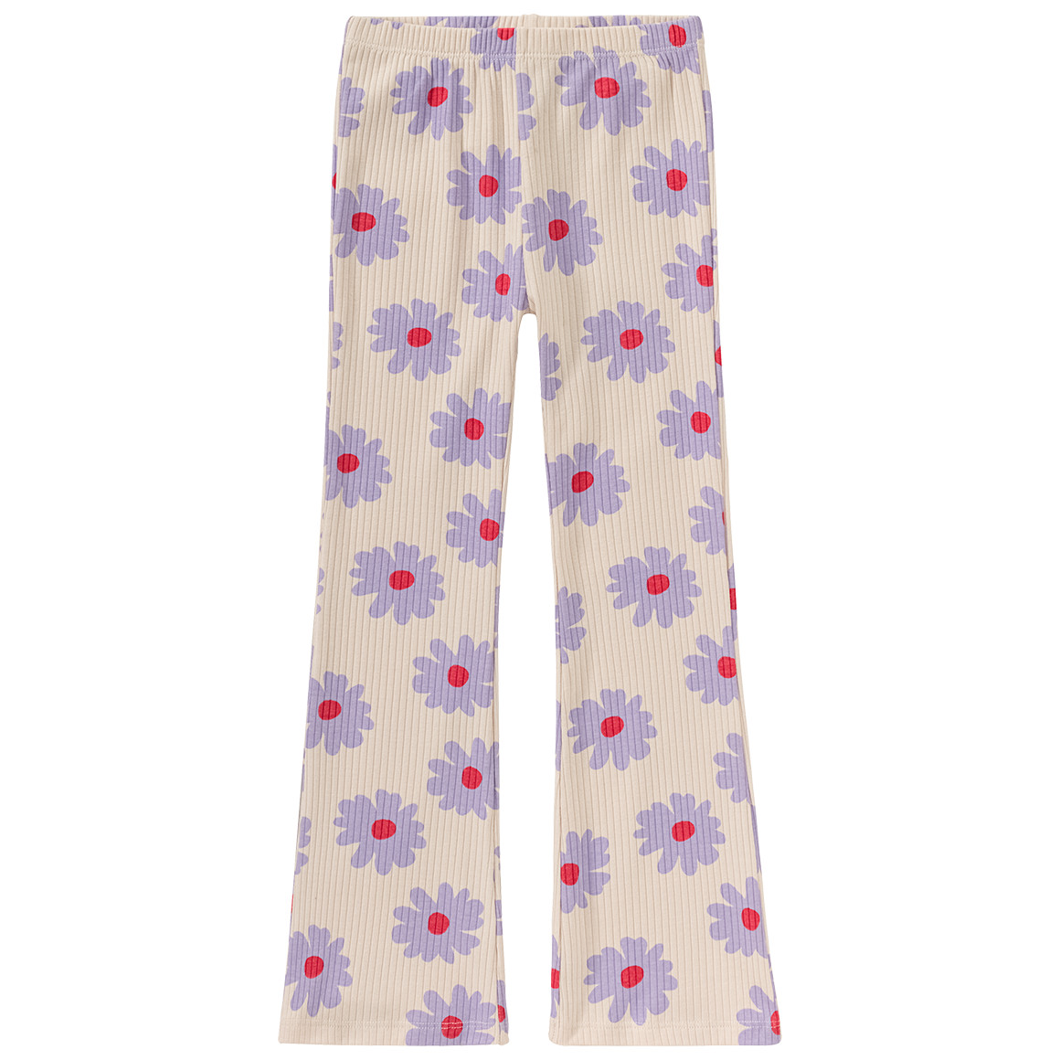 Jonas Nielsen Mädchen Leggings mit Blumen-Allover beige