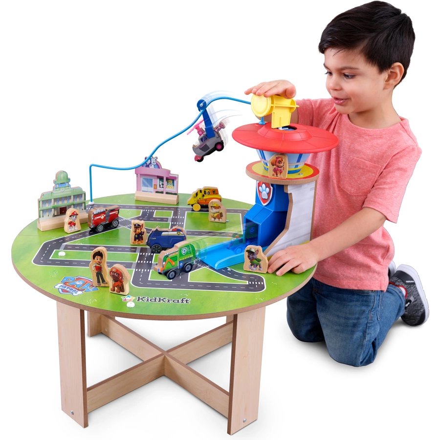 Kidkraft® Spieltisch Paw Patrol Wooden Adventure Bay