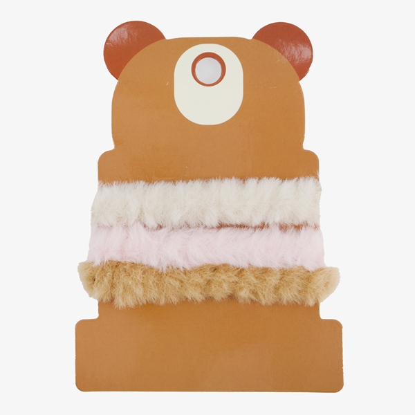3 pluiziger kinder haarelastiekjes