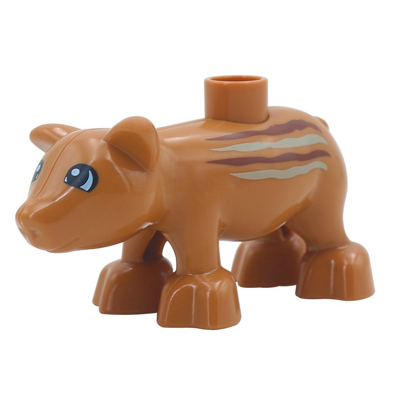 (9-tlg. Set) Grosse Tier Figuren Bricks Elemente Kinder Spielzeug - Farm Tiere