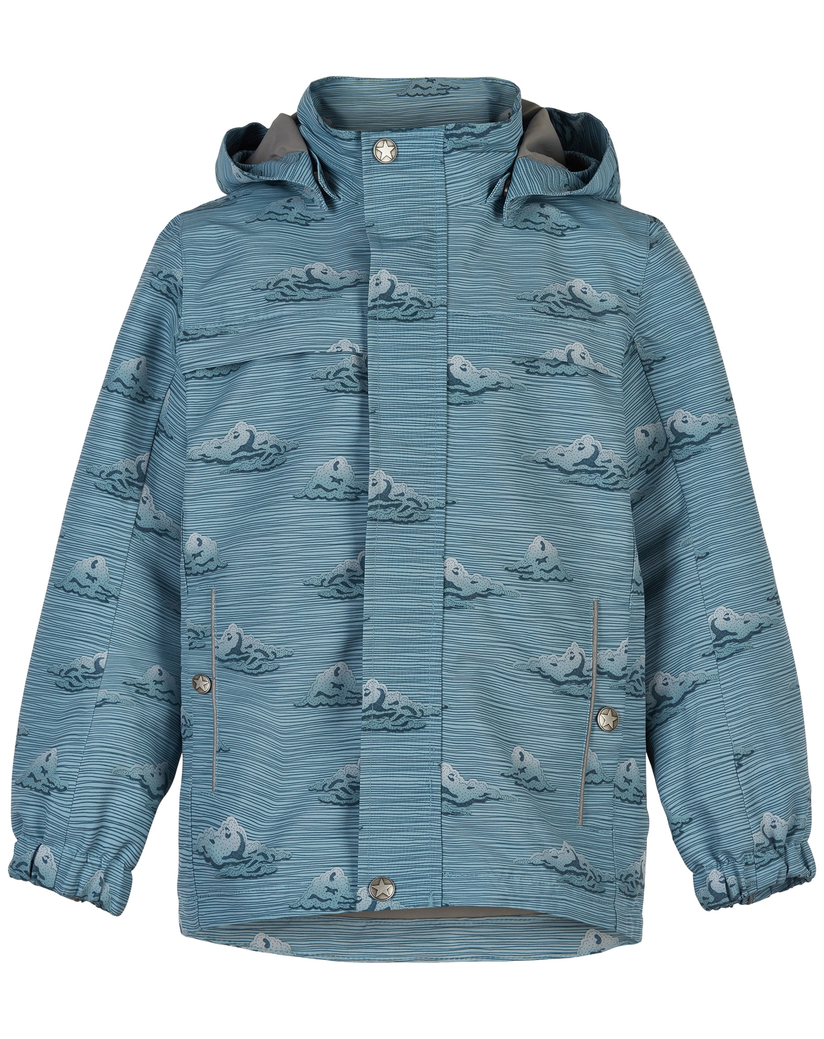 Funktionsjacke CLOUDS in dusty blue
