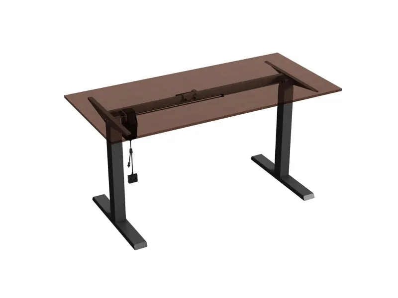 Ergo Office ER-403B Sit-stand Desk Table Frame Electric Height Adjustable Desk Office Table Without Table Top Black