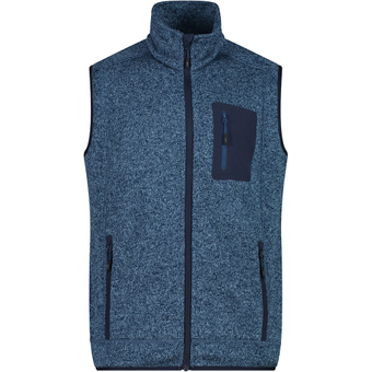 CMP Jaquard Knitted Weste Ocean / B. Blue Herren