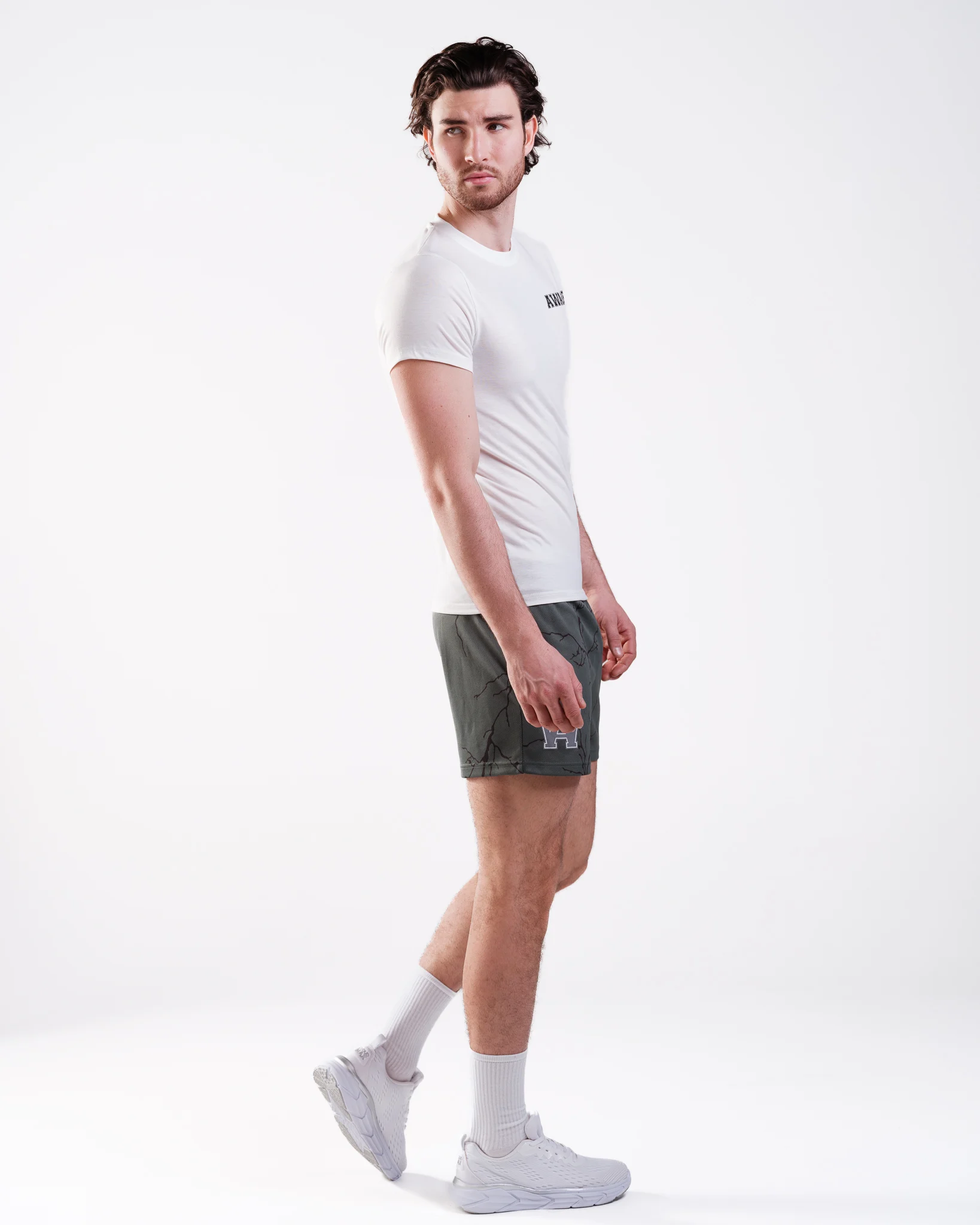 AWARE Fitted Tee White