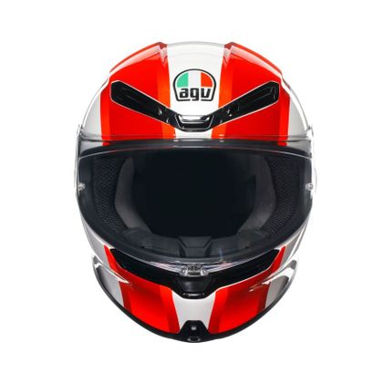 Casque AGV K-6 S - SIC58 - Blanc / Rouge
