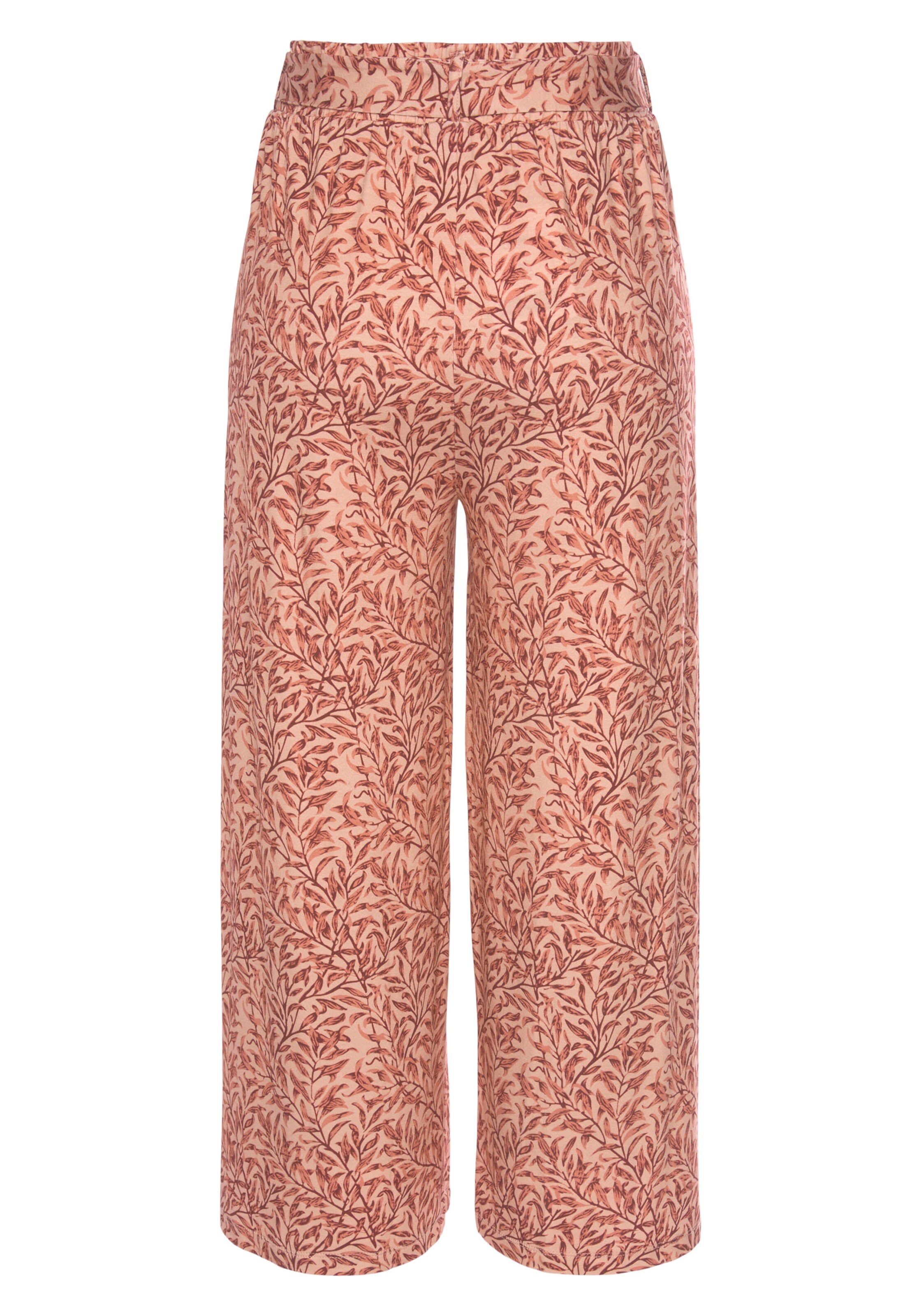 Beachtime Culotte in rot bedruckt