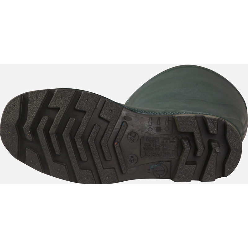 Portwest Waterdichte groene PVC kuitlaarzen SRC 43